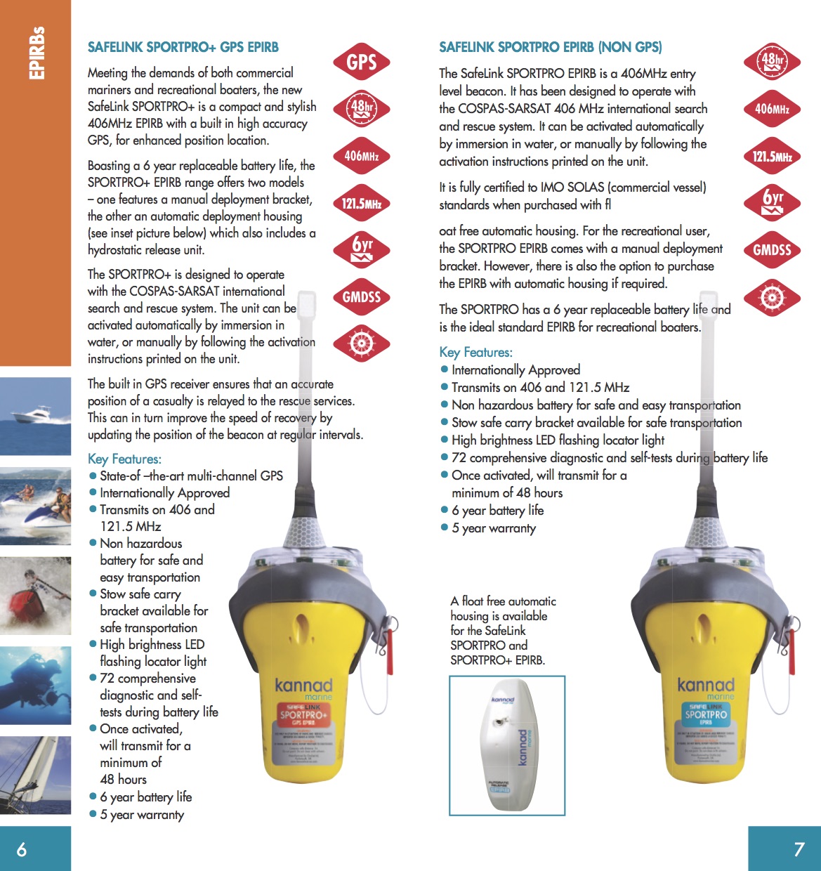 EPIRB (AUTOMATIC & MANUAL) SHELECTRO